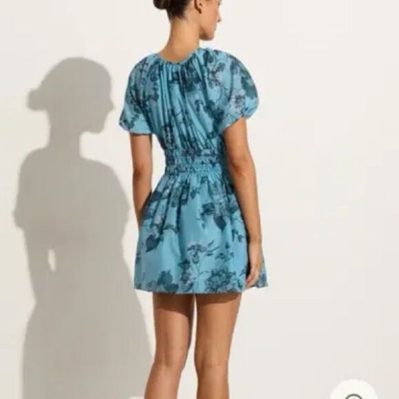 Faithfull the Brand Salone Mini Dress Cierra Floral - Picture 2 of 9